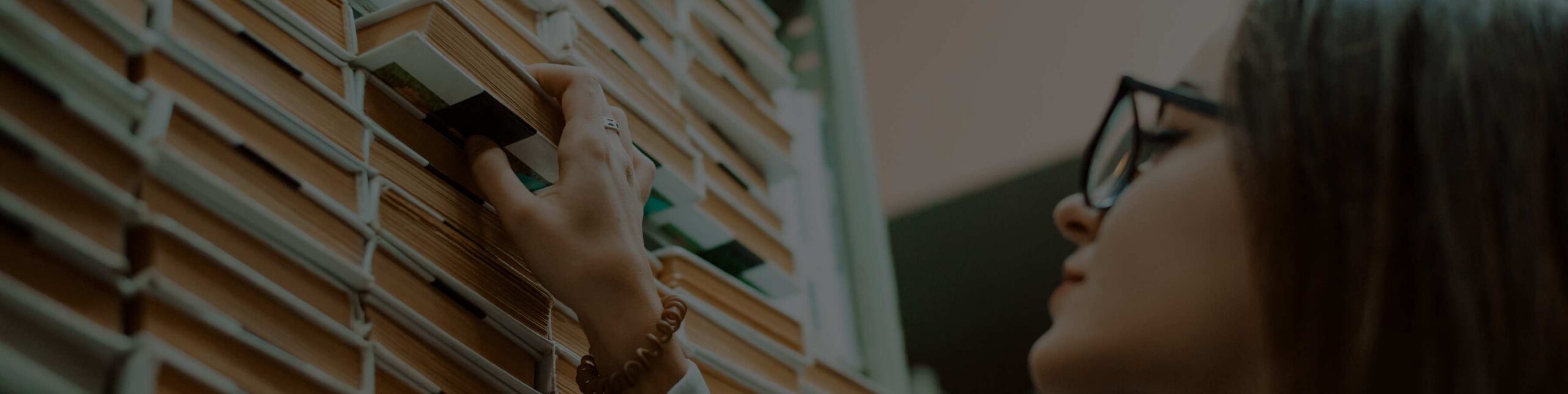 genealogista examinando registros familiares